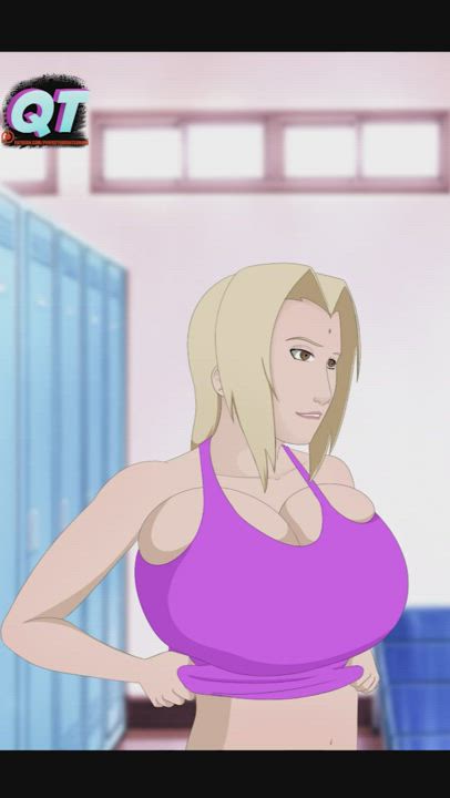 Animation Anime Blonde Boobs clip