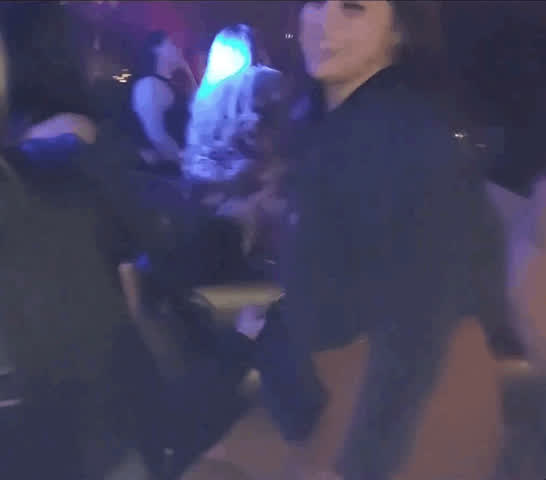 booty club cuckold hotwife interracial nightclub twerking upskirt watching clip