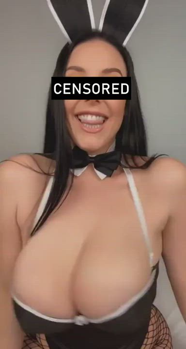Angela White Bunny Censored clip