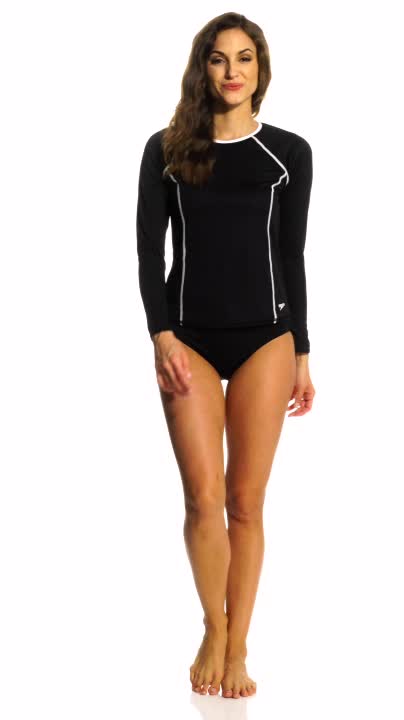 Speedo Long Sleeve Swim Shirt