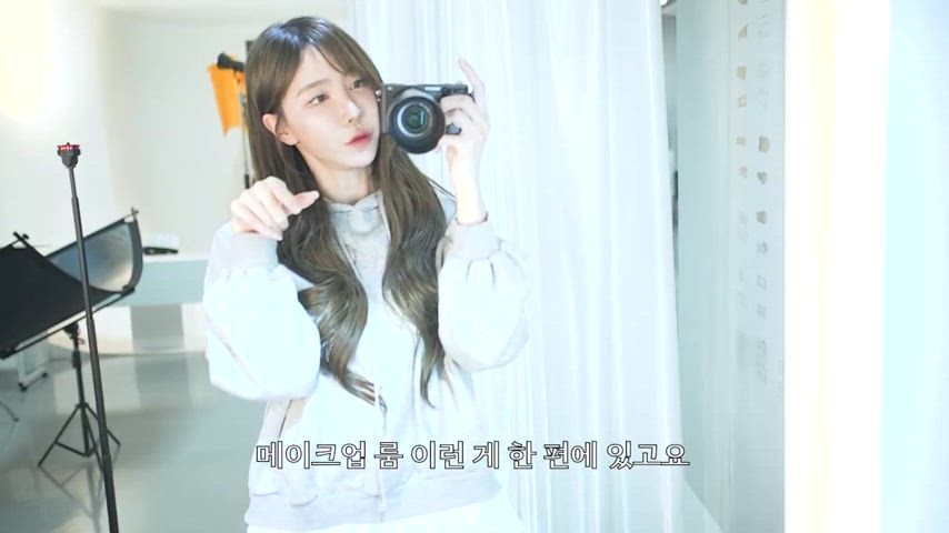 asian korean photoshoot clip