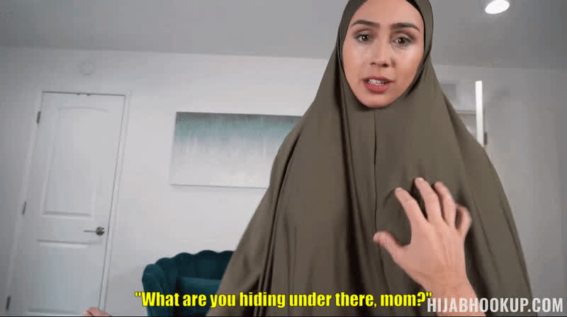 arab caption clothed family hijab mom muslim son taboo clip