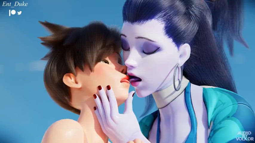 animation lesbian nsfw overwatch clip