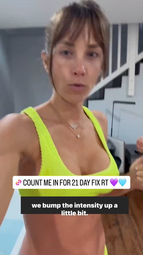 fitness milf see through clothing clip