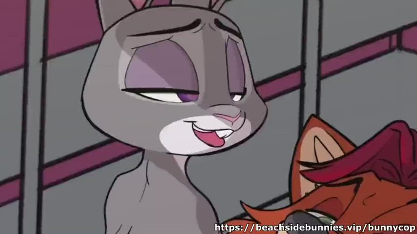 Animation Bunny Cartoon Parody Police Riding clip