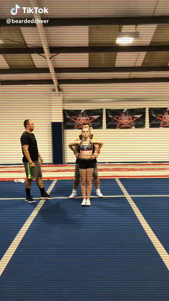 First post on Tik Tok hope you all enjoy. #cheerleading #levelup #sports #fitness