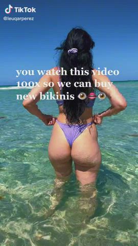 Ass Beach Bubble Butt Thong TikTok clip