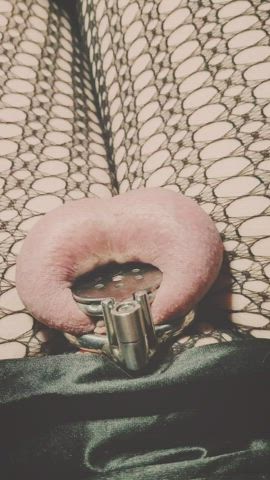 Chastity Extra Small Fishnet Sissy clip