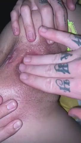 fisting gape pussy clip