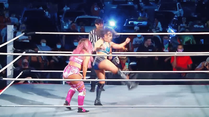 mexican pink wrestling clip