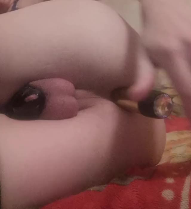 My slave sissy Natalie starting her masturbation routine for me.