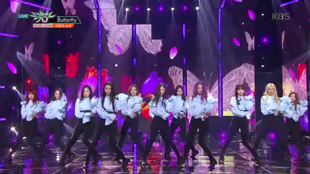 뮤직뱅크 Music Bank - Butterfly - 이달의 소녀 (LOONA).20190222