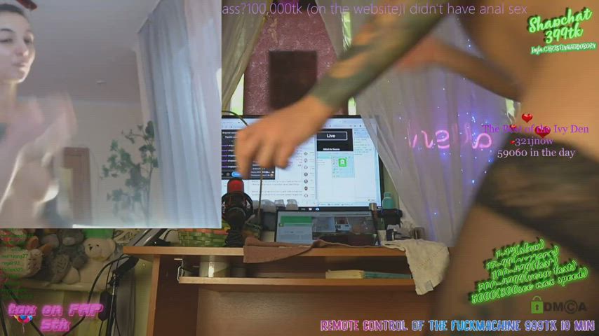 ahegao chaturbate creampie dildo fuck machine onlyfans orgasm squirting webcam clip