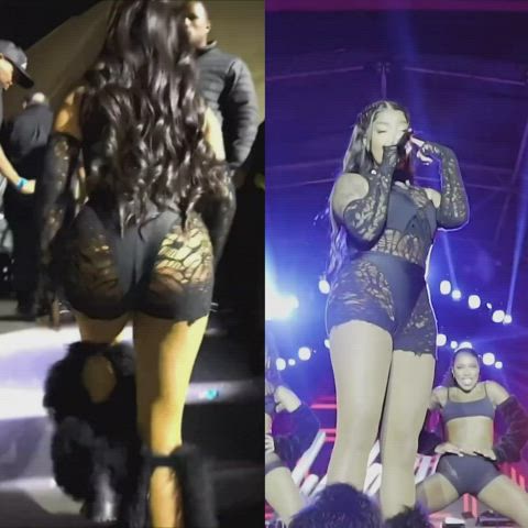 big ass brazilian ebony lingerie clip