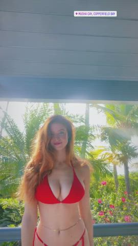Bikini Redhead Swimsuit clip
