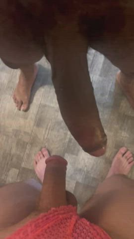 My little sissy clitty vs a real manβs bbc . This is why I love being a sissy