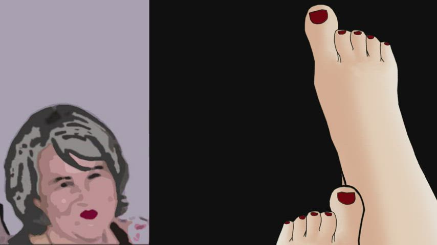 Cumshot Feet Footjob Mature Toes clip