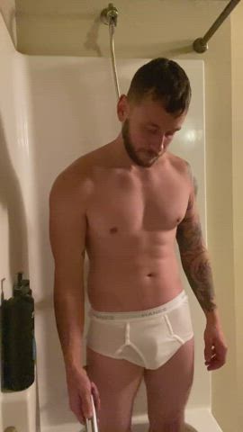 Shower Cock Worship Tattoo clip