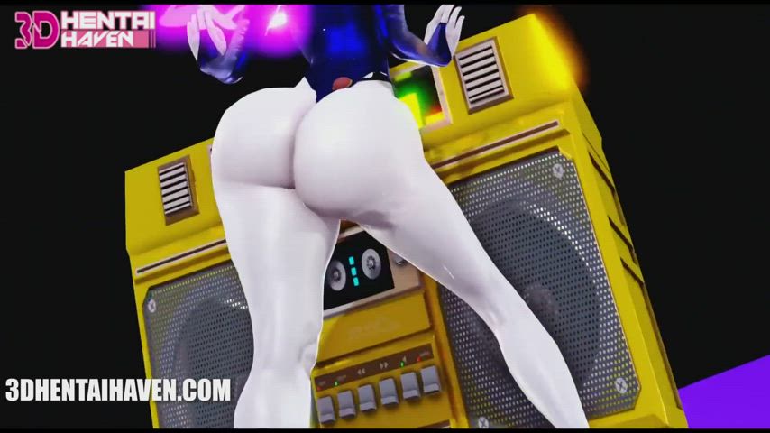 3D Anime Big Ass Cartoon Chubby Dancing NSFW Pale Rule34 clip