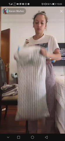 accidental nipples nipslip tiktok clip