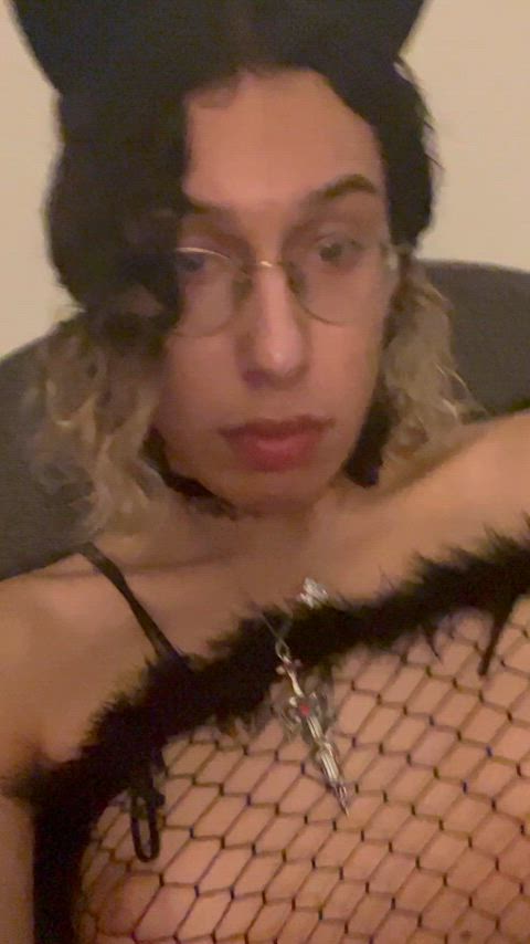 bbc femboy hentai sissy solo tits trans clip