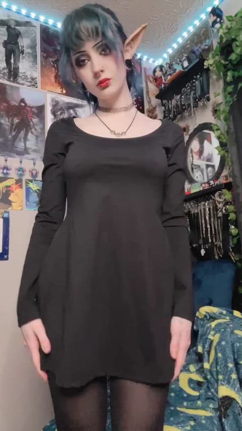 cosplay goth teen adorable-porn goth-girls legal-teens clip