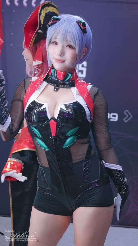 asian chinese cosplay japanese thighs clip