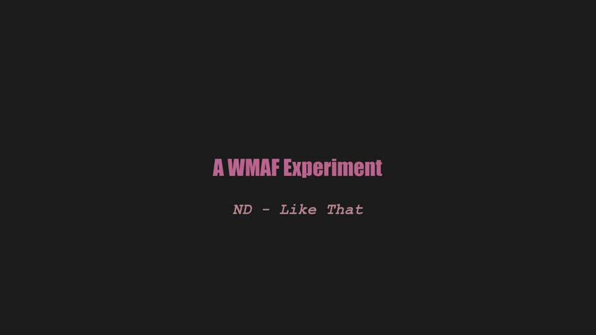 A wmaf experiment - ND - Like That (splitscreen PMV)
