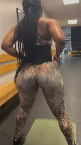 Babe Big Ass Fitness Goddess clip