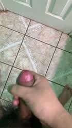 Foreskin Hairy Pussy Male Masturbation clip