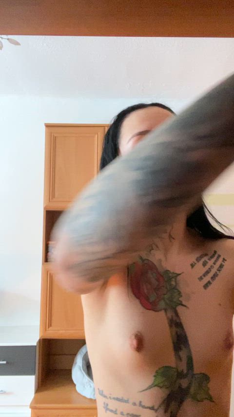 dressing homemade natural tits onlyfans pornstar small tits tattoo tattooed tits