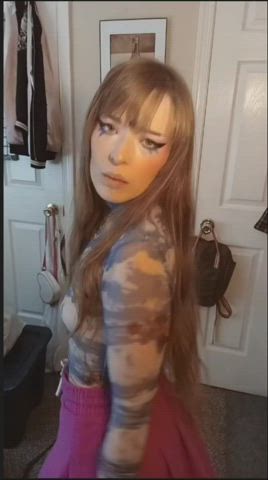 Dancing Female Strip TikTok Tits clip