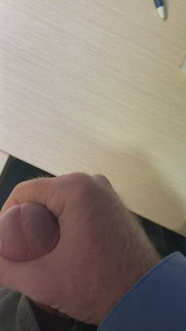 Cumshot at work