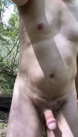 Cut Cock Exhibitionist Nude Outdoor Pubic Hair Public Porn GIF by xb806g
