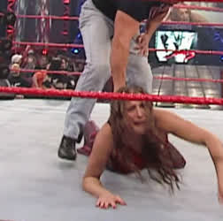 Ass Stephanie McMahon Wrestling clip