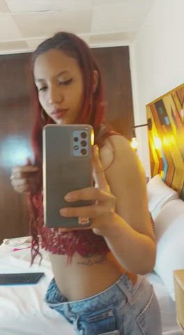 amateur latina lingerie petite public teen tits clip