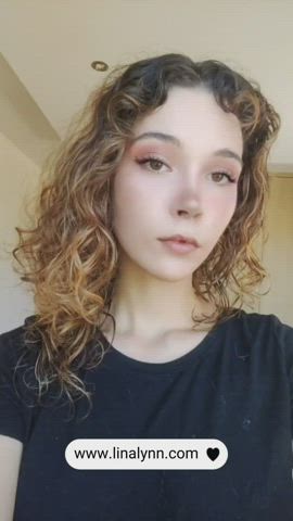 18 Years Old 19 Years Old Babe Brunette Cute Model Selfie Teen Webcam clip