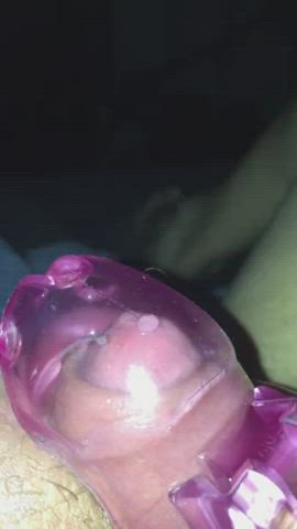 Chastity Cum Orgasm clip