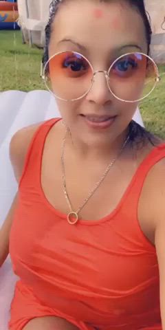 braless milf mexican mom clip