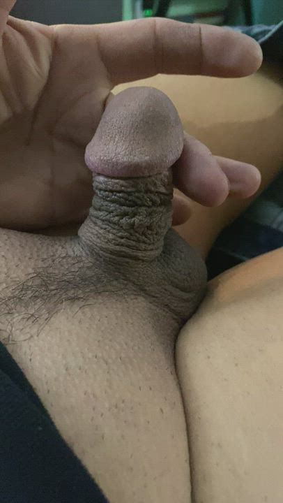 Jerking my tiny dick. Upvote if you think i should be wearing panties ??