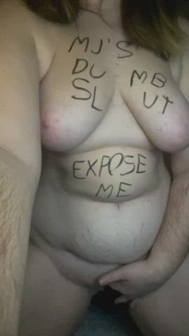 big tits exposed humiliation submissive clip