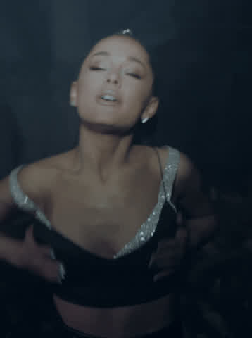 Ariana Grande Tits Squeezing