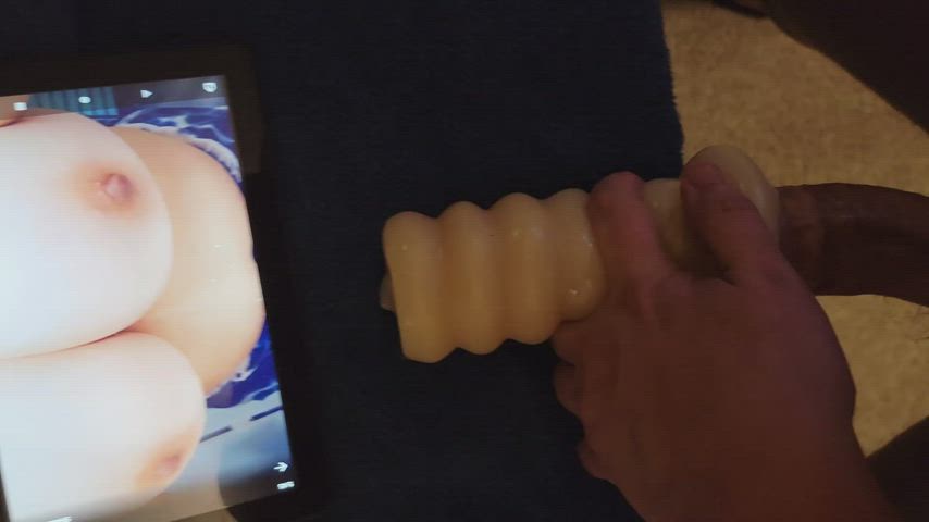 Big Dick Cum Tits Toy clip