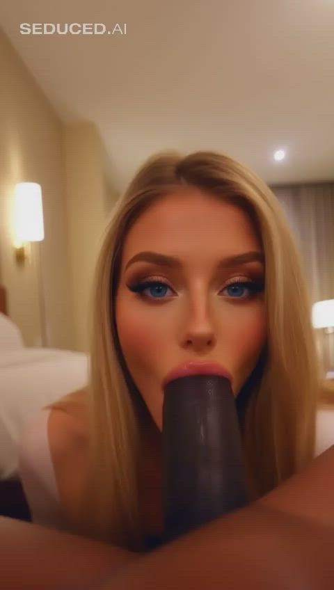 BBC Blonde Slut