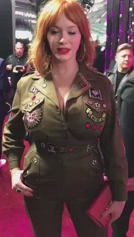 Celebrity Christina Hendricks Cosplay Huge Tits clip