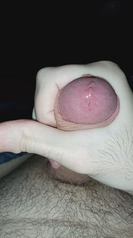 cock grabbing precum clip