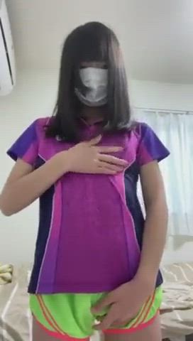 Asian Chinese Masturbating Teen clip