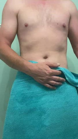 After shower towel reveal [M]