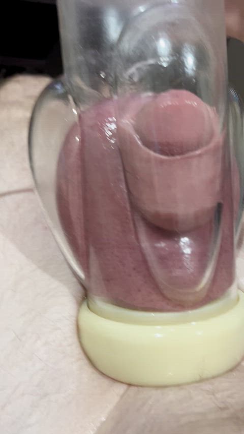 amateur male masturbation penis pump clip