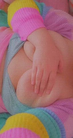 bbw boobs chubby cute slow motion r/ddlg curvy clip